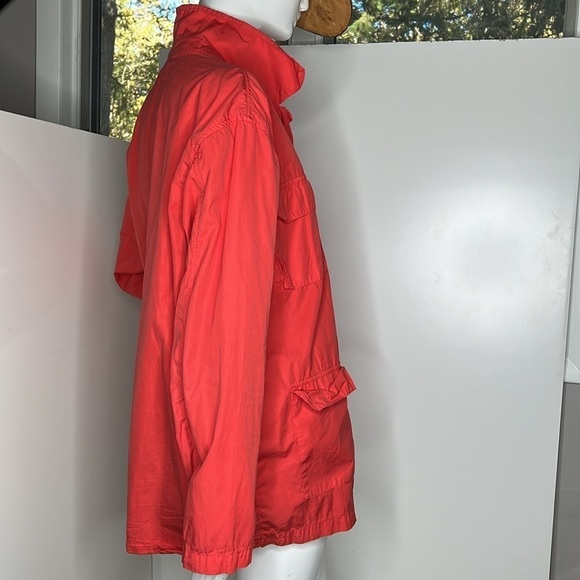 Iceberg History Sz 42 Cotton Trench Safari Button Up Jacket Made in Italy - Picture 2 of 10